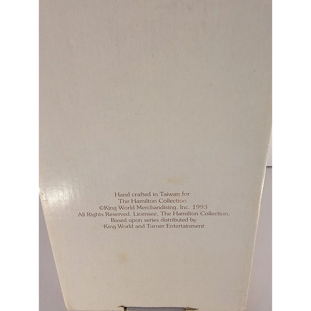 Hamilton Collection Little Rascals ALFALFA Porcelain Doll 1993 COA Box Stand Tag